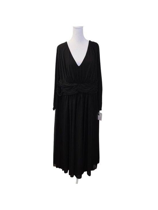 Db Studio Dresses & Skirts - NWT DB Studio Celebrate Ruched Waist Long Sleeve Special Occasion Dress Size 26